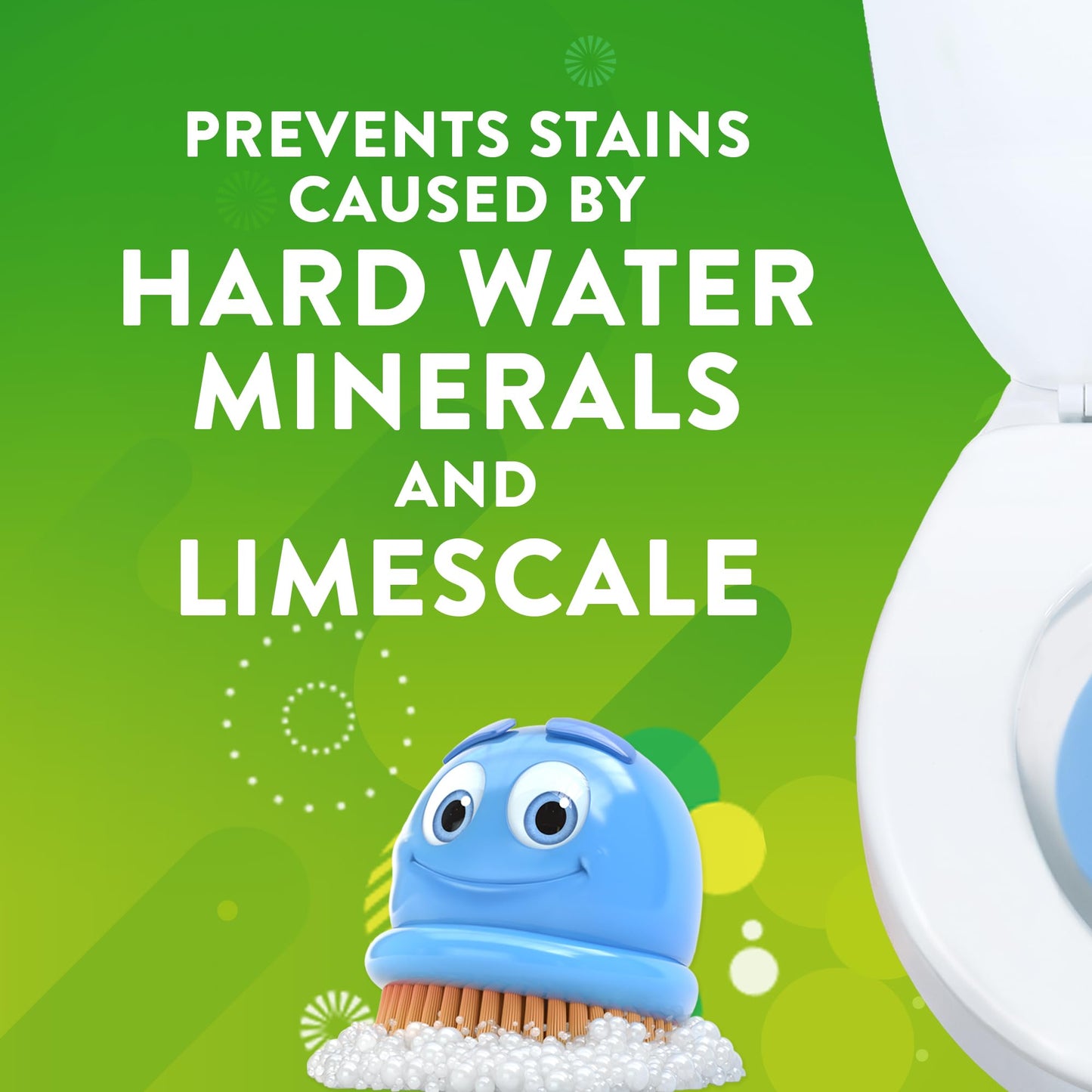 Scrubbing Bubbles Continuous Clean Toilet Drop-Ins, Automatic Blue Toilet Bowl Cleaner, Septic-Safe
