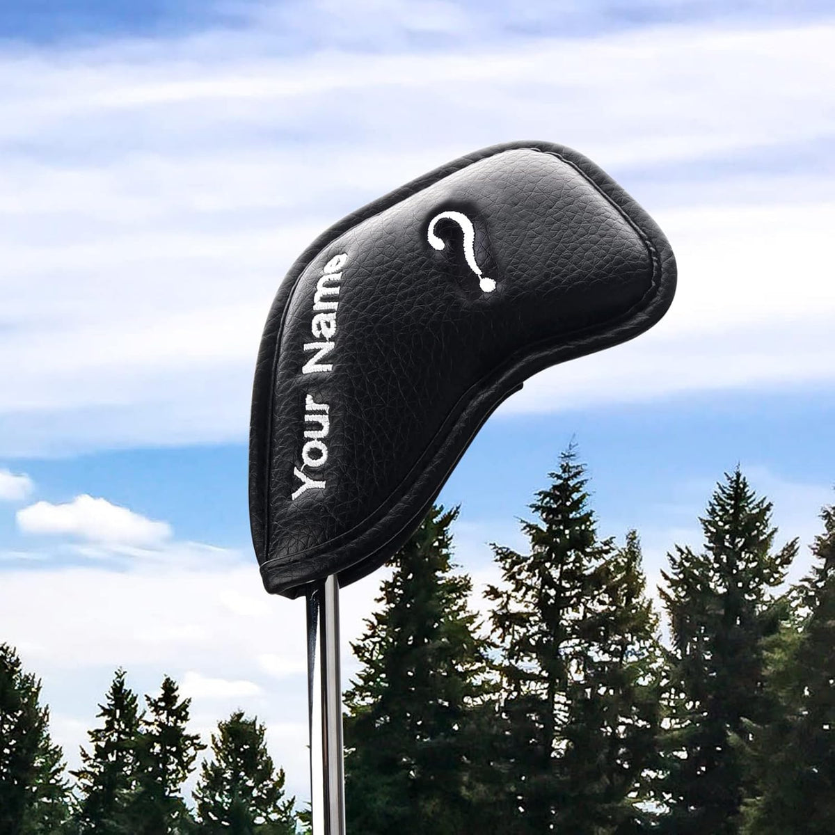 CRAFTSMAN GOLF 12pcs or 1pc Thick Synthetic Leather Golf Iron Head Covers Set Headcover Fit All