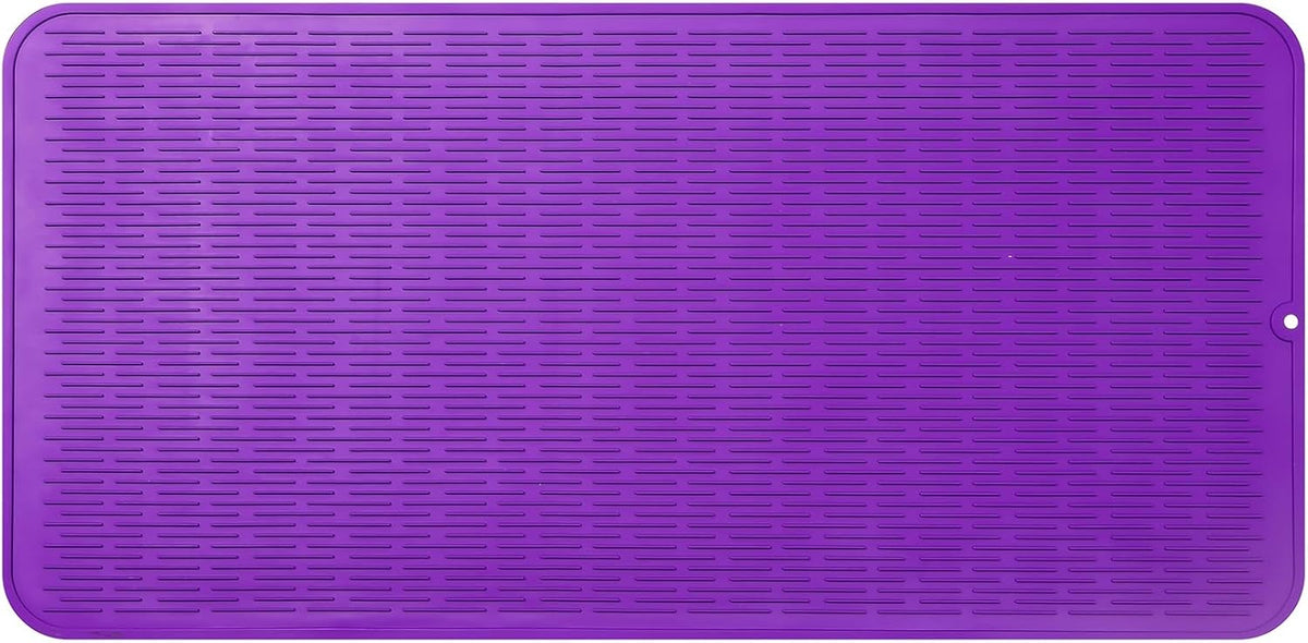 Silicone Dish Drying Mat for Multiple Usage,Easy clean,Eco-friendly,Heat-resistant Silicone Mat for