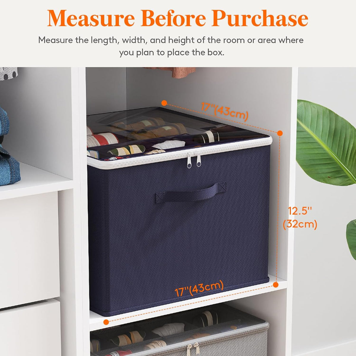 Lifewit Shoe Storage Organizer for Closet Fits 12-16 Pairs, Fabric Large Shoe Box Storage