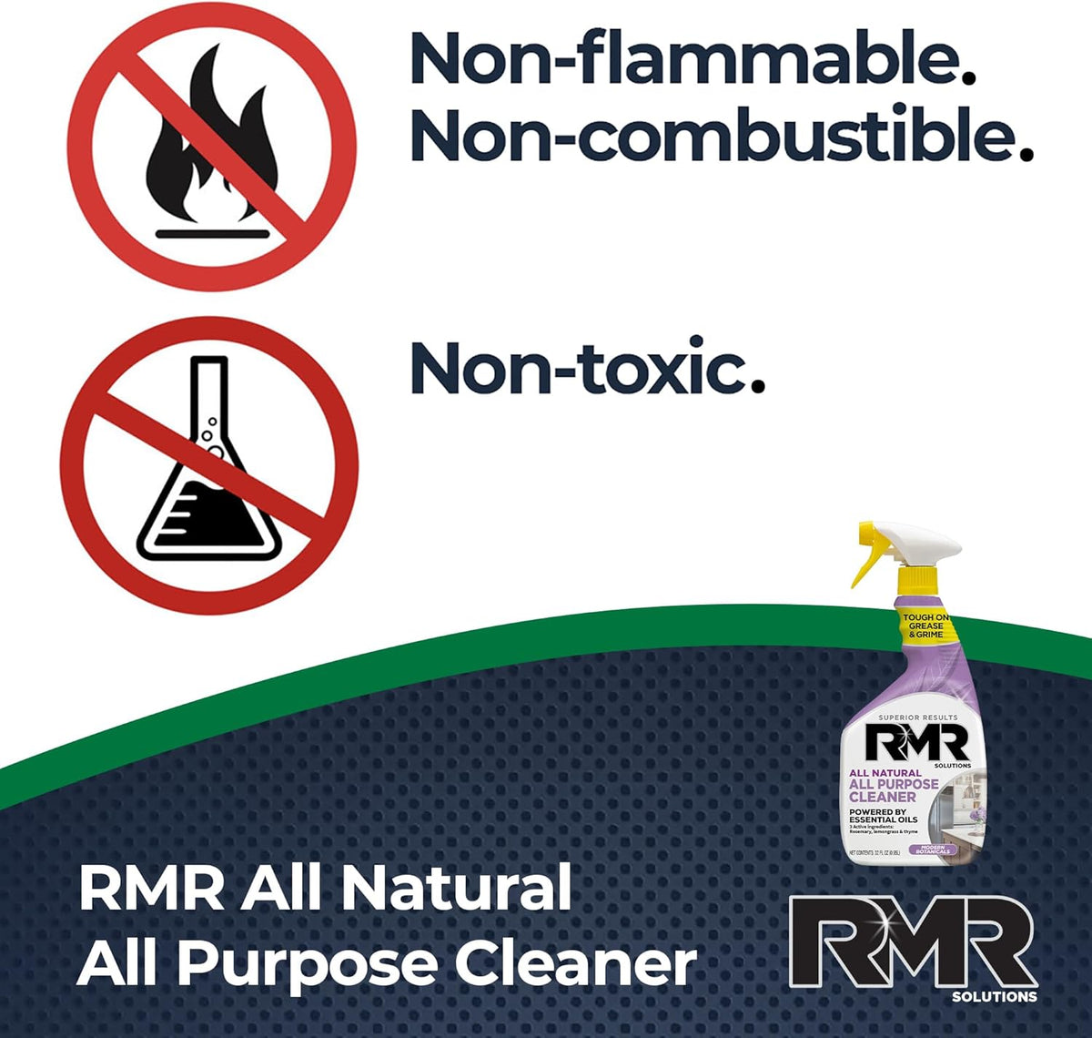RMR All Natural All-Purpose Cleaner - Non-Toxic, Rinse-Free Multipurpose Cleaning Supplies