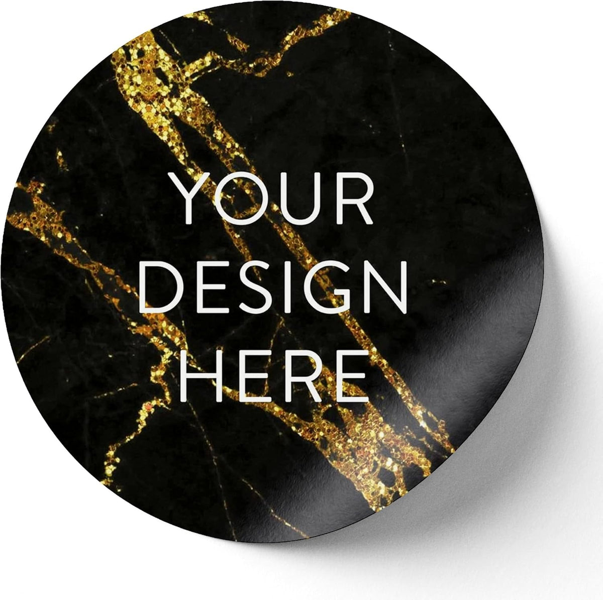 100 Custom Vinyl Stickers - Upload Your own Image, Text, Design, Logo - Personalized Logo Labels