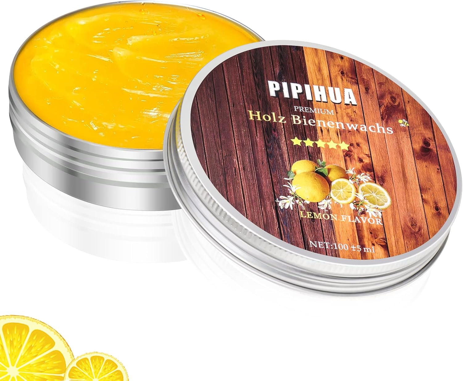 PIPIHUA Beeswax Polish and Conditioner for Wood Furniture - Waterproof & Restorer Wood Wax