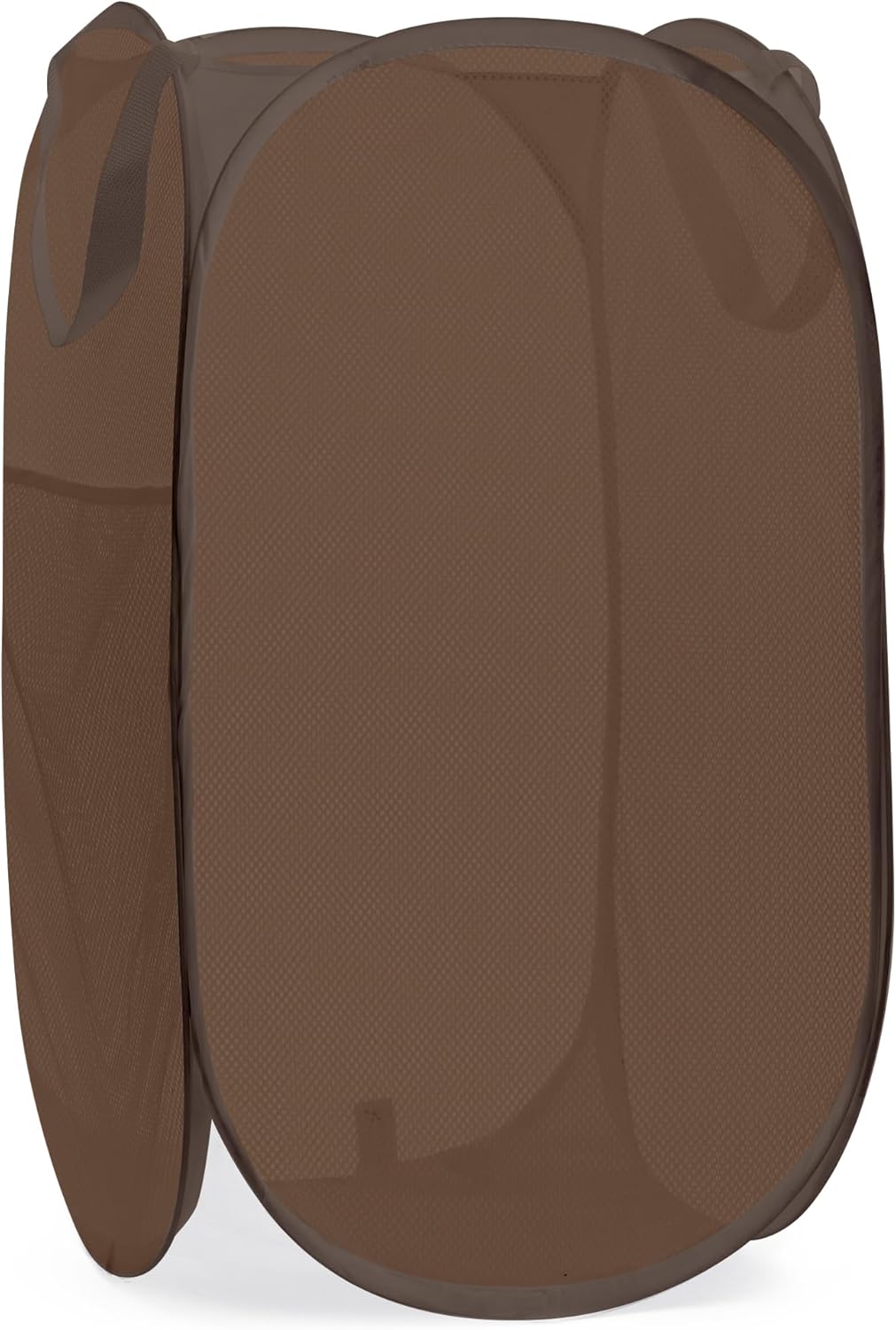 Handy Laundry Collapsible Mesh Pop Up Hamper with Wide Opening and Side Pocket - Breathable