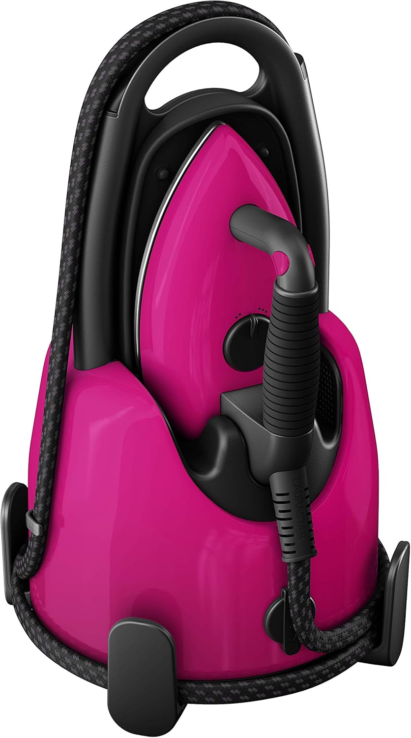 Laurastar Lift Plus Steam Iron in Pinky Pop: Swiss Engineered 3-in-1 Steam Generator That Irons