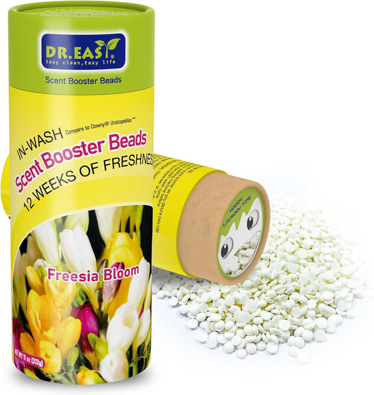 DR.EASY Laundry Scent Boosters 312g,Freesia Bloom Scent Boosters for Washer，Bulk Laundry Booster