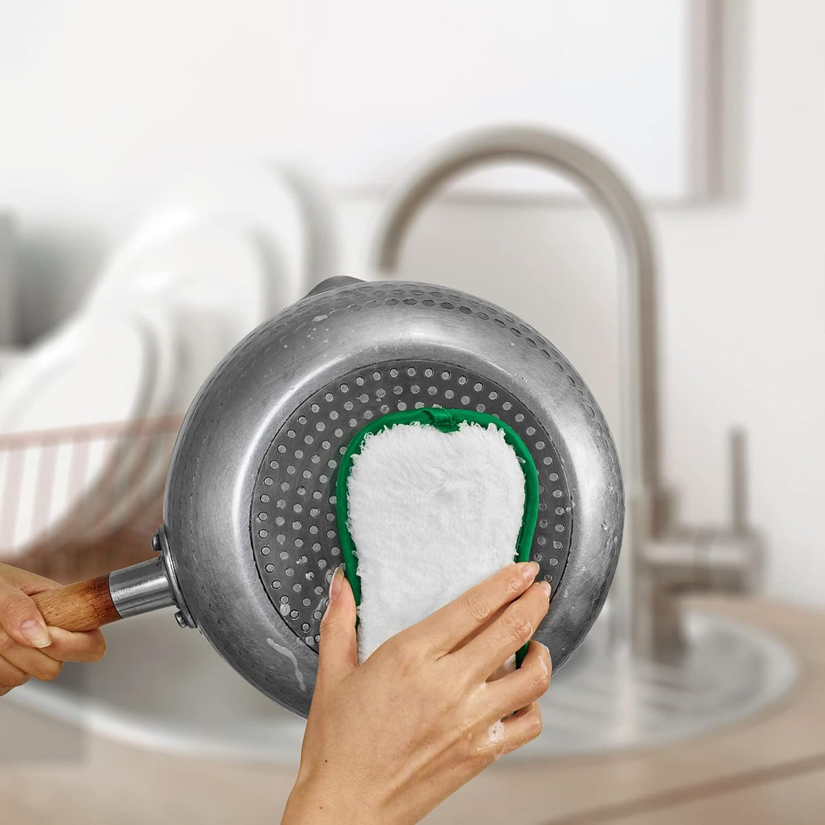 10 Pack Kitchen Dish Sponges Scrubber Non-Scratch Multi-Purpose Dishcloths, Sponge Along with Heavy