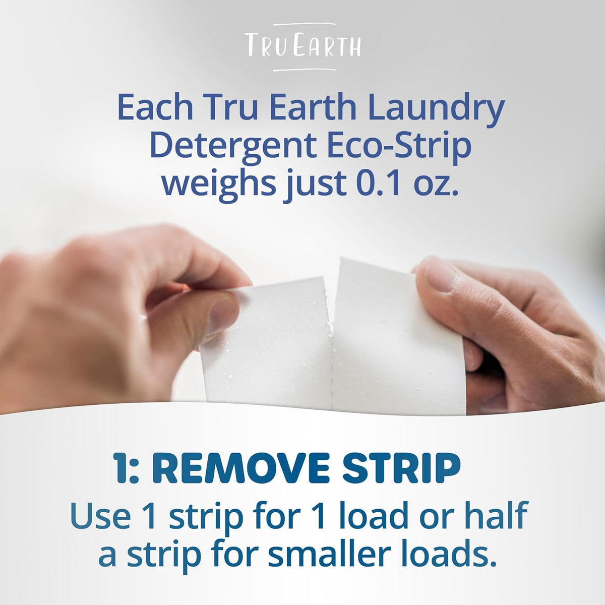 Tru Earth Platinum - Heavy Duty Laundry Detergent Sheets - Up to 768 Loads (384 Count), Fragrance