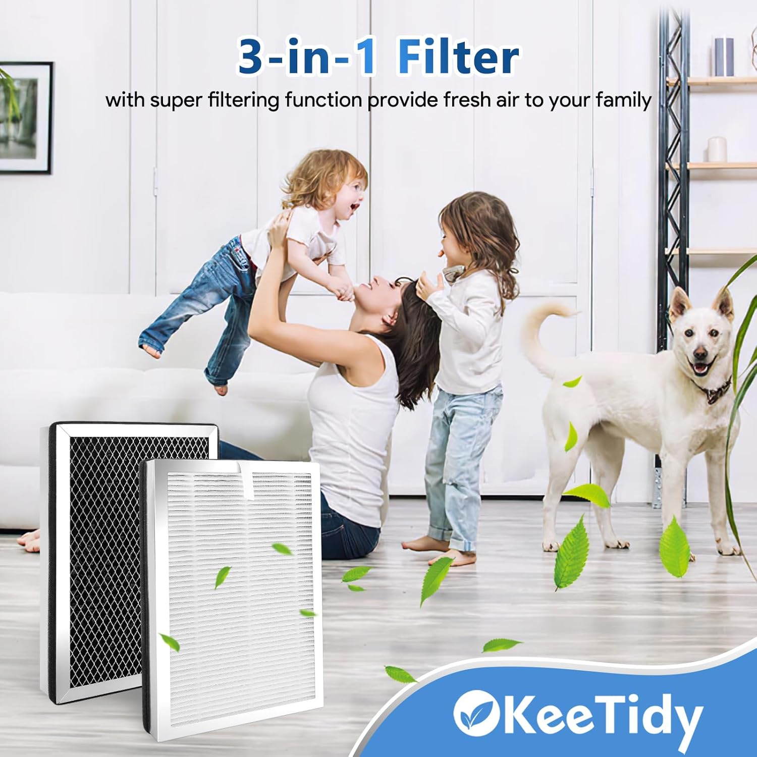25 Replacement Filters Compatible with MA Series Air Puri-fier 25 B1/S1/W1, H13 True HEPA and