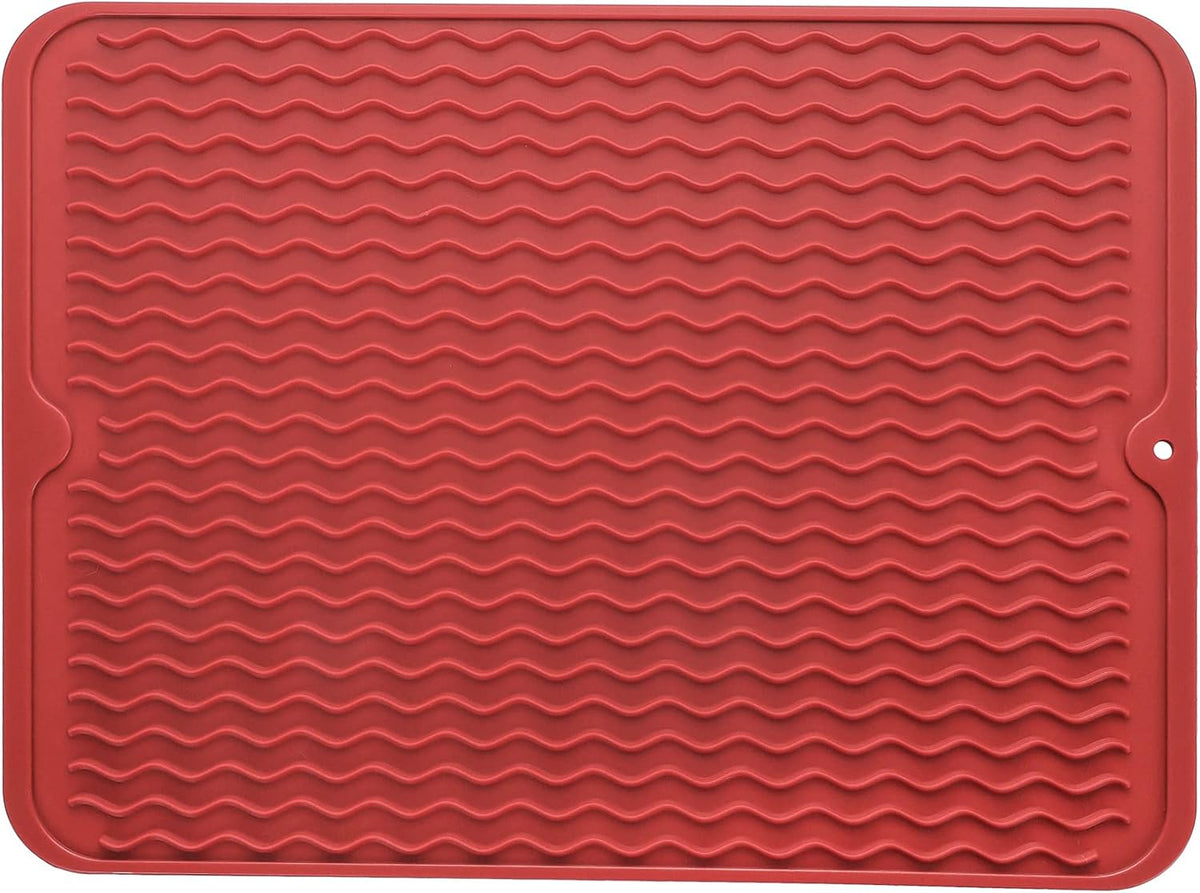 Silicone Dish Drying Mat for Multiple Usage,Easy clean,Eco-friendly,Heat-resistant Silicone Mat for
