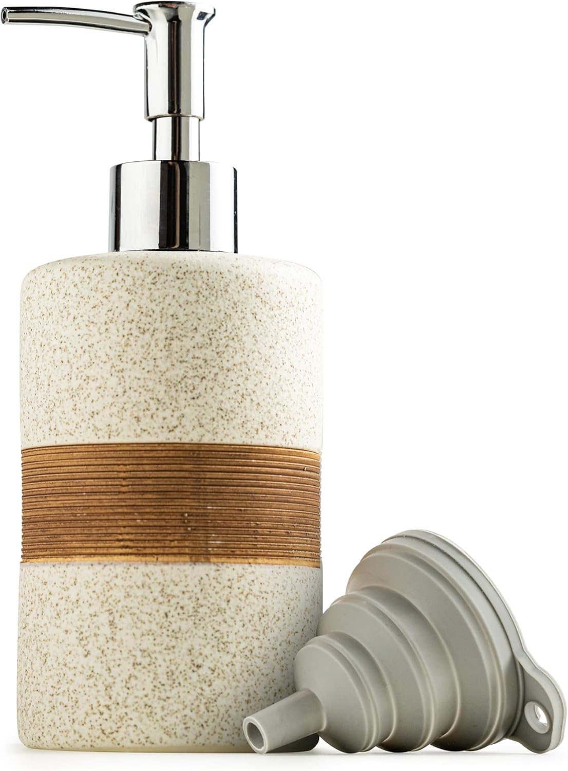 Soap Dispenser for Kitchen & Bathroom, Dish Soap, Hand Soap, Shampoo, Conditioner Dispenser Bottle