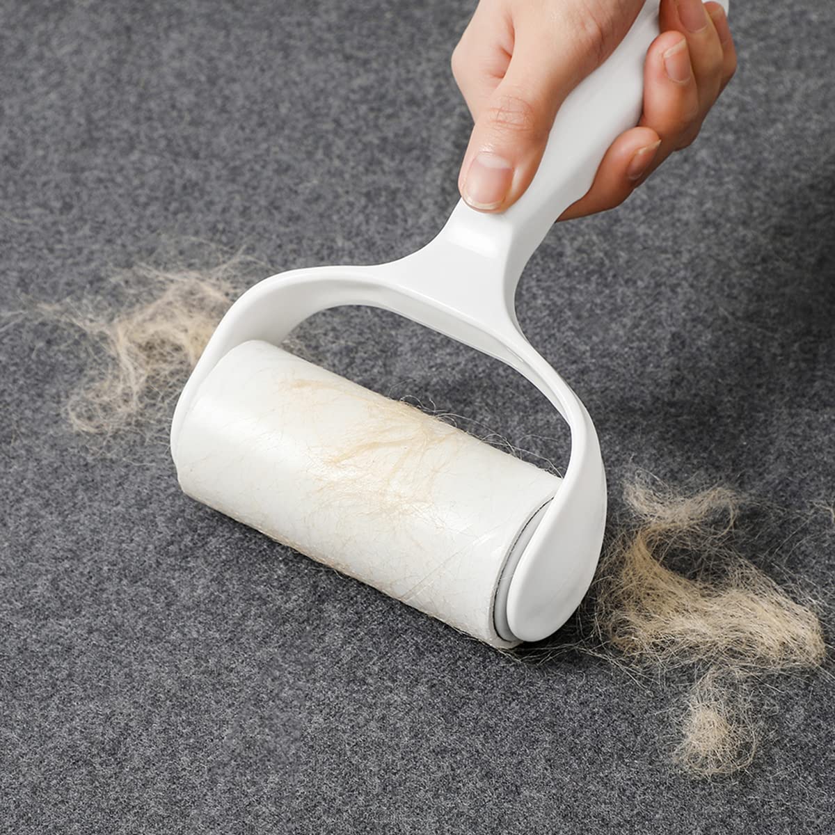 Lint Roller Refills 4 inch Extra Sticky Pet Hair Roller Replacement Refills Only, Inside Diameter