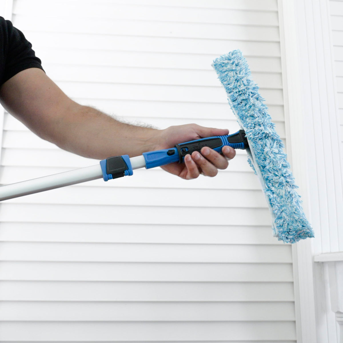 Unger Professional Connect and Clean Total Pro Cleaning Kit, All-in-One Household Window Washing
