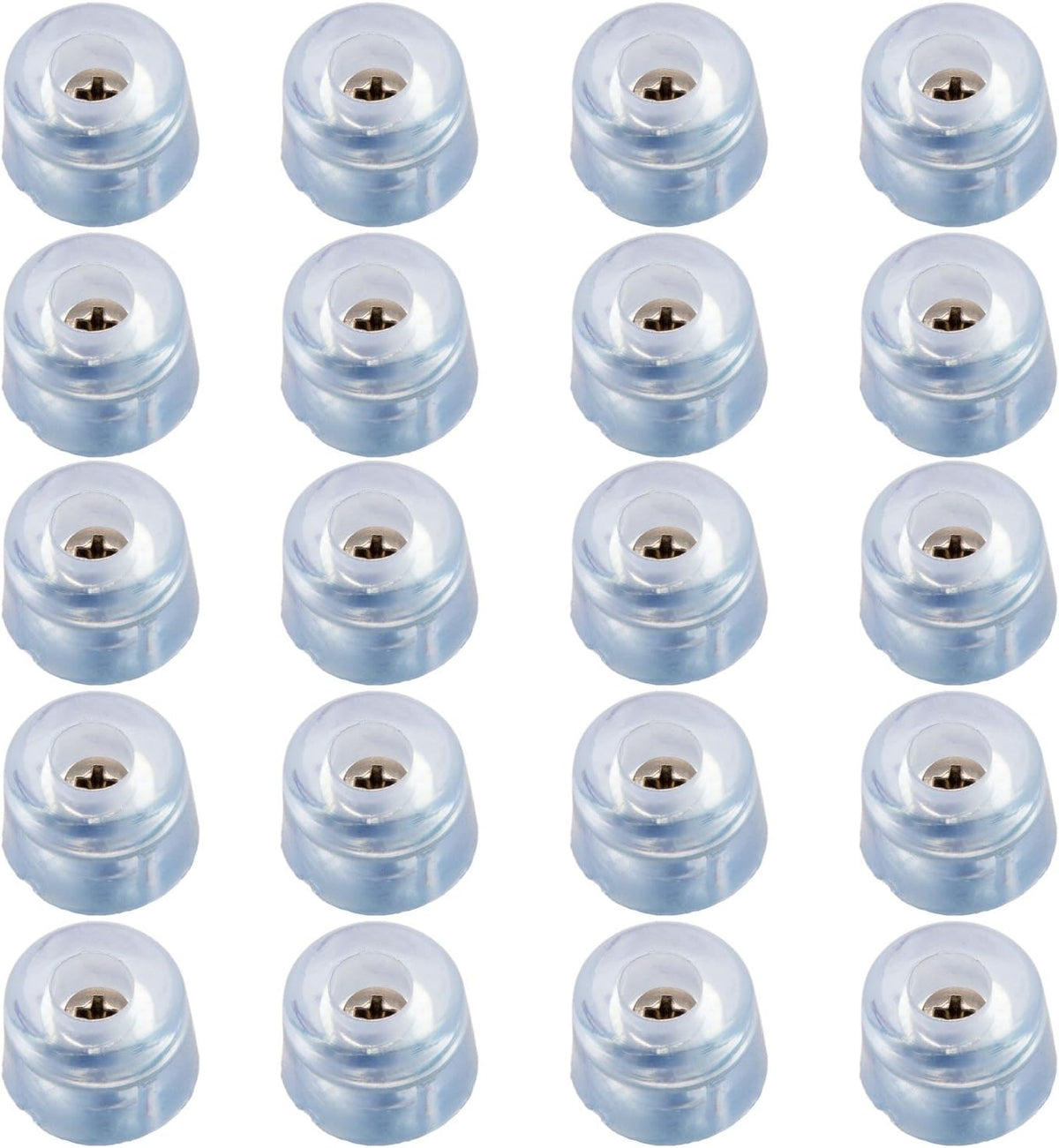 20pcs Round Furniture Pads,ULIFESTAR Wood Floor Protectors,Non Slip Furniture Leg Grippers Glides
