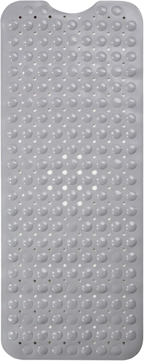 ENKOSI Large Non Slip Bathtub & Shower Mat - Extra Long 40 x 16 Inch, Anti Slip Bathmats for