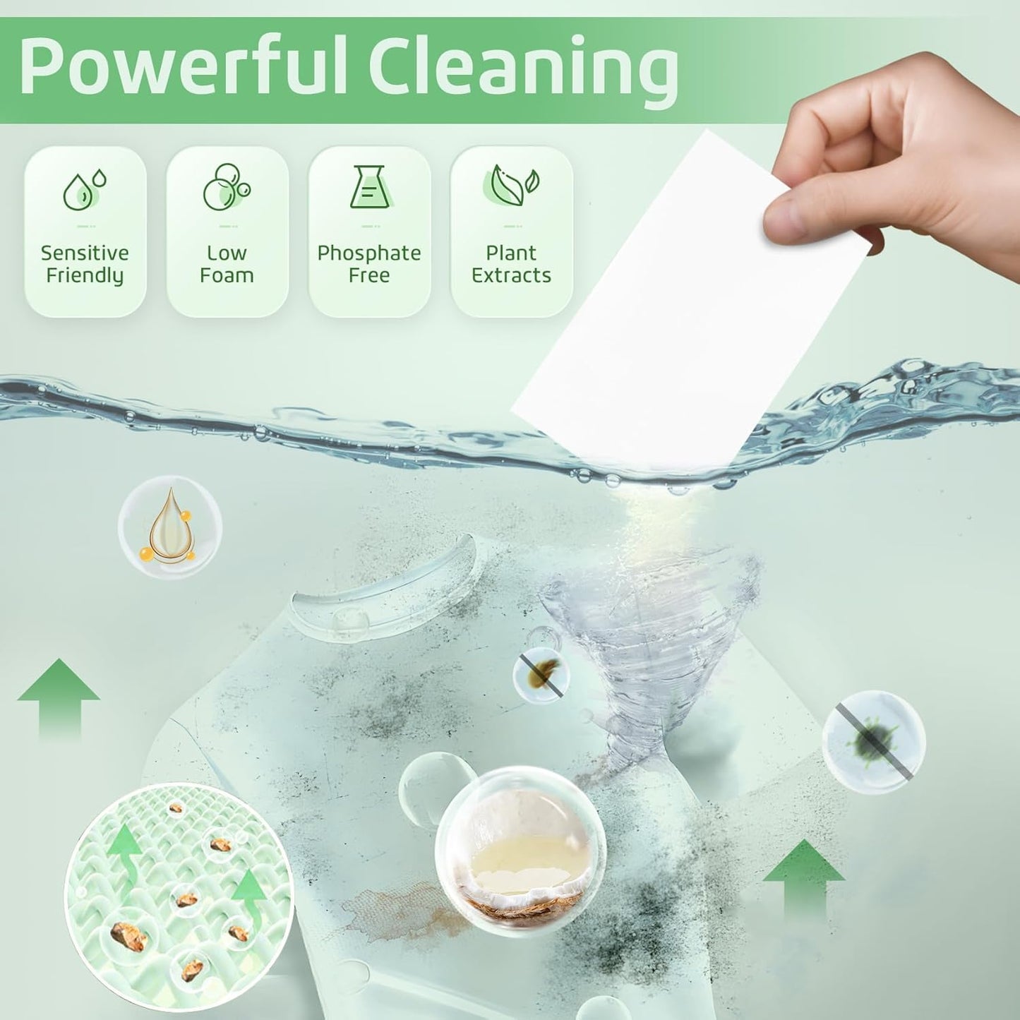 Poesie Laundry Detergent Sheets 3 Pack 480 Count 240 Loads Laundry Detergent for Travel Home Save