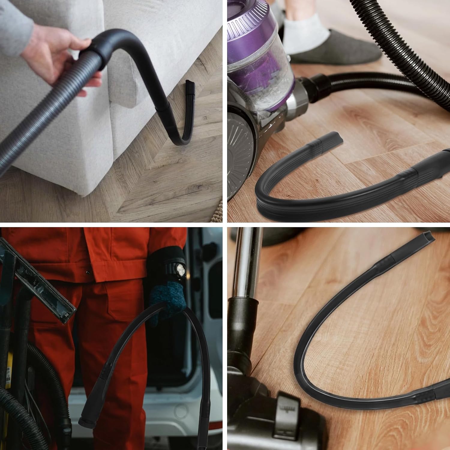 25 inch flexible vacuum hose tool accessory, suitable for all 1-1/4" or 1-3/8" inch (32mm - 35mm)