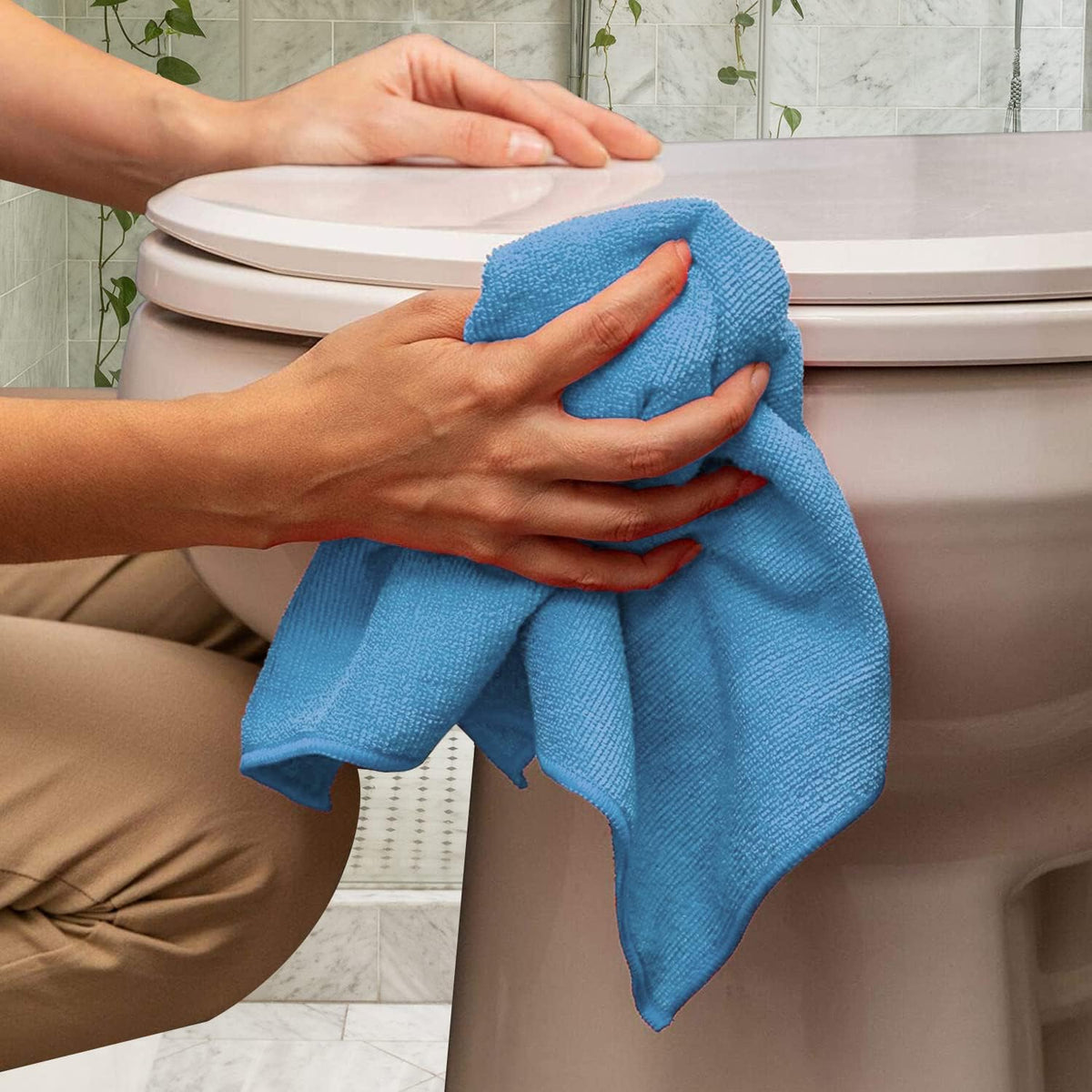 Avalon Towels Microfiber Cleaning Cloths (Value Pack of 36) Size 16" x 16", Highly Absorbent