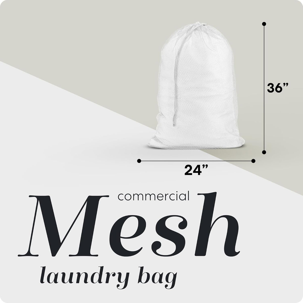 Handy Laundry Mesh XL Laundry Bag - Durable, Machine Washable with Secure Drawstring Closure