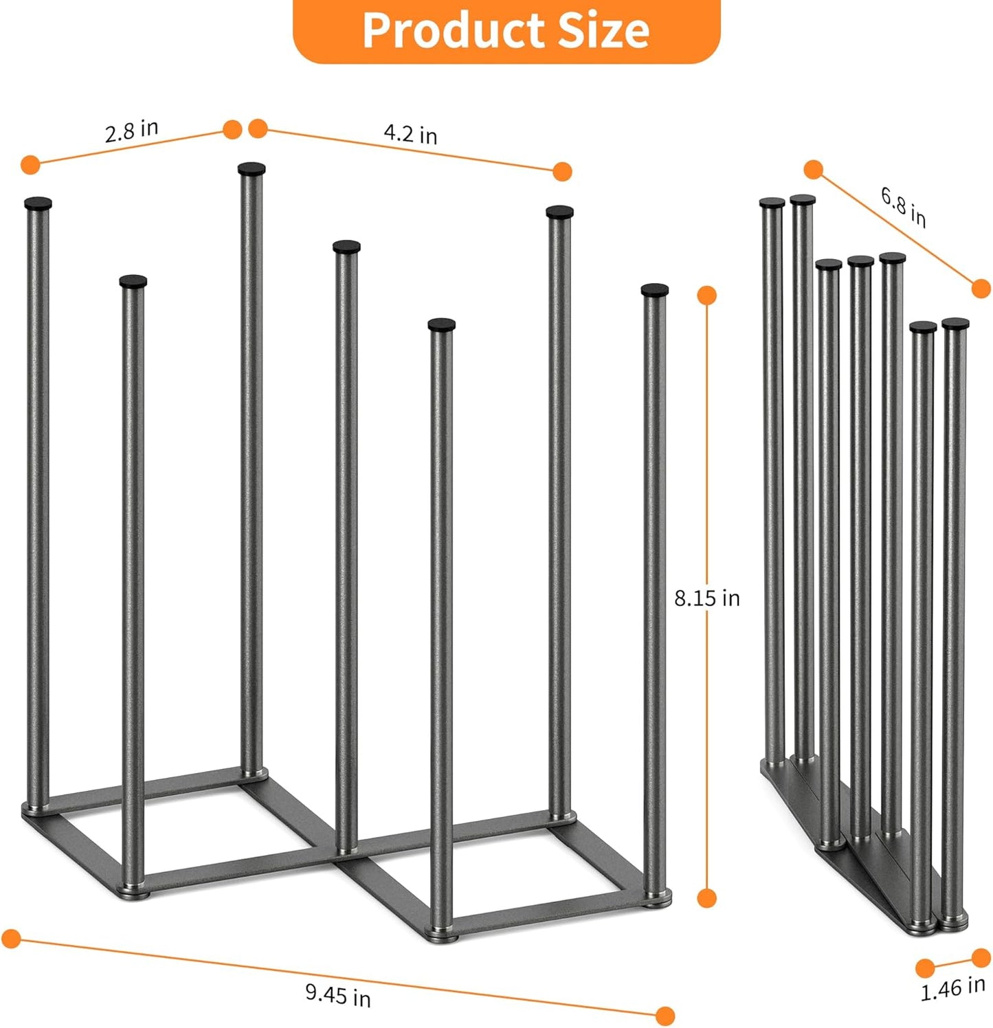 Foldable Bottle Drying Rack, Baby Bottle Drying Rack, Collapsible Cup Draining Holder, Retractable