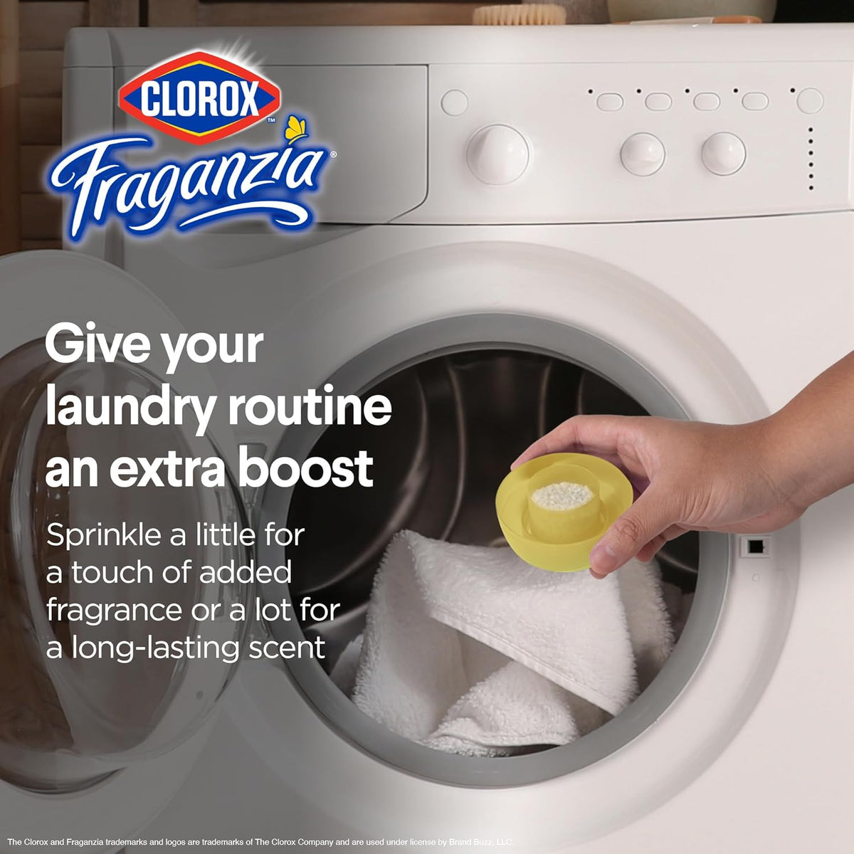 Clorox Fraganzia Laundry Scent Booster Crystals in Citrus Blossom Scent - Scented In-Wash Freshener