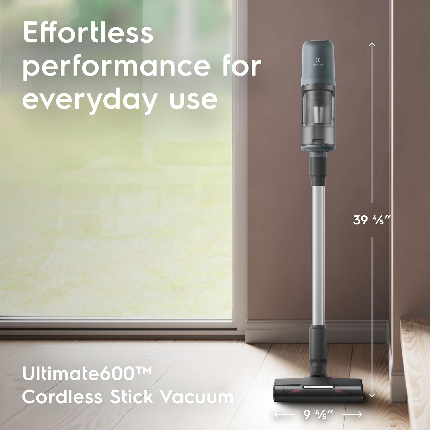 Electrolux Ultimate600 Cordless Stick Vacuum with PowerPro Bristle Nozzle and Larger Dust Bin