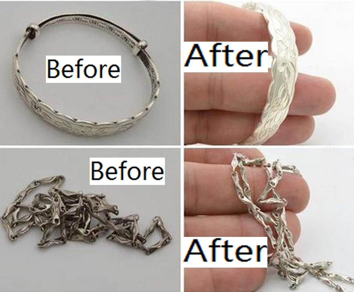 50pcs Jewelry Cleaning Cloth Polishing Cleaning Cloths for Sterling Silver Gold Platinum Platinum