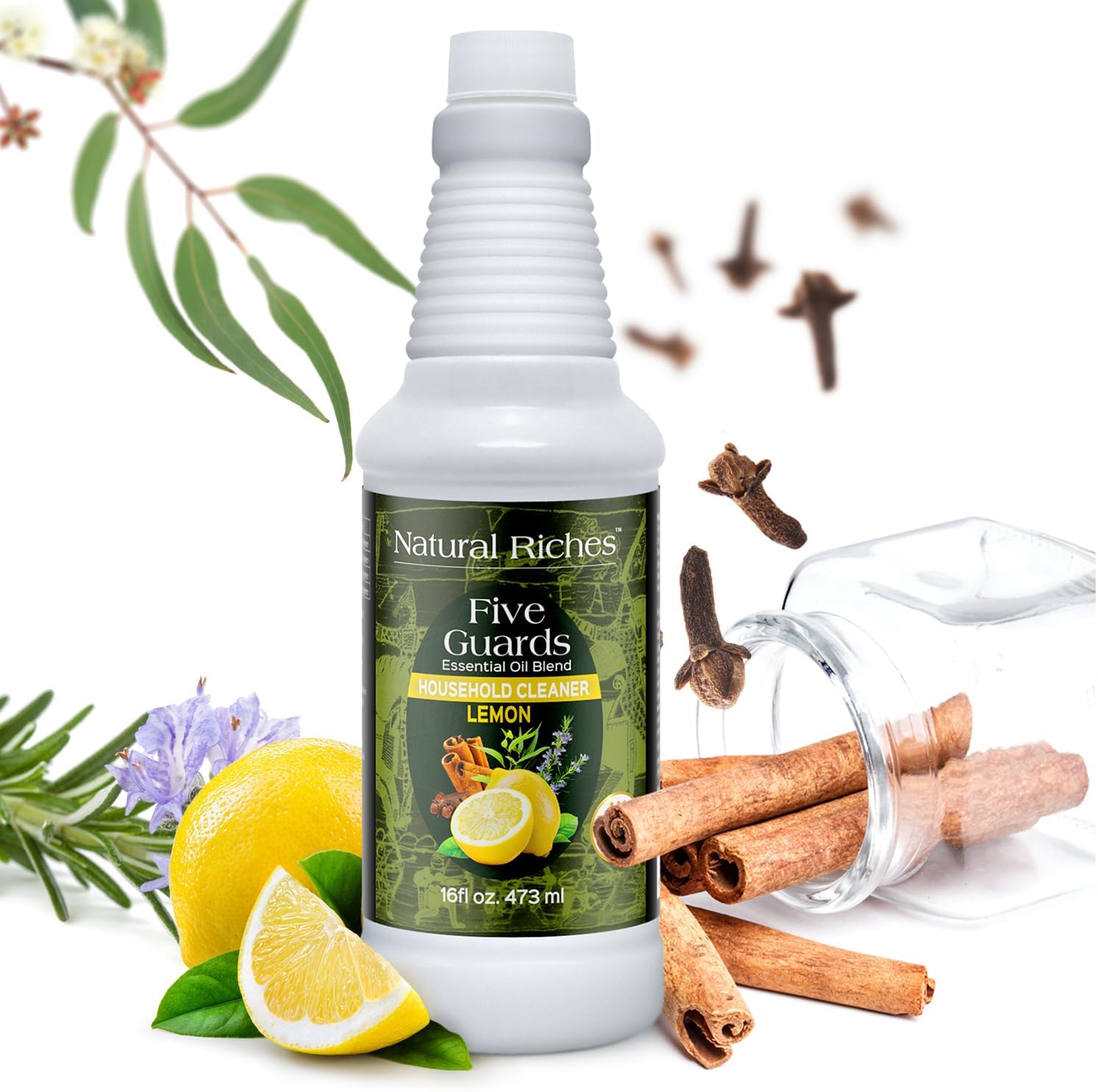 Natural Riches Household Cleaner Concentrate Five Guards Lemon scent from The Tales of French