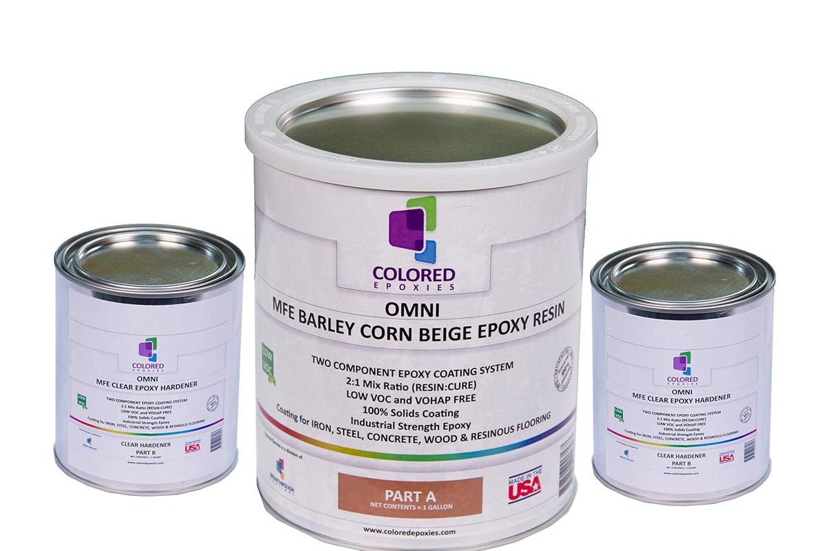 colored epoxies Barley Corn Beige Epoxy Resin for Bar Tops, Table Tops, Wood, Concrete, Epoxy Art &