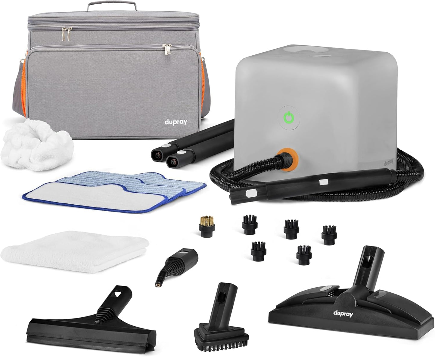 Dupray Neat Plus Steam Cleaner with 18-Piece Accessory Kit (incl. the Awesome Bag) A powerful
