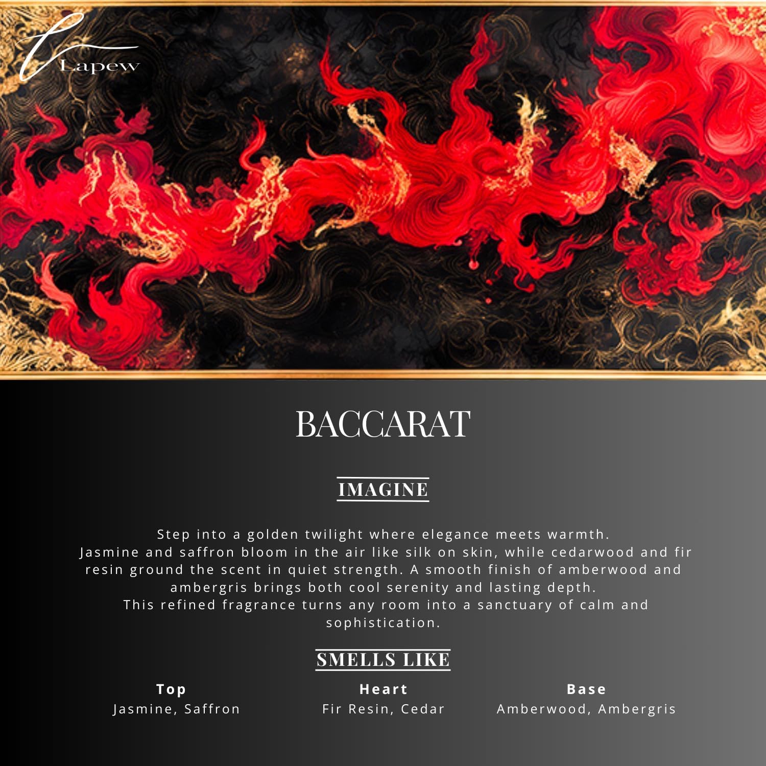 Baccarat Carpet Freshener Powder Refill 36 oz | Powerful Odor Eliminator for Home | Upholstery