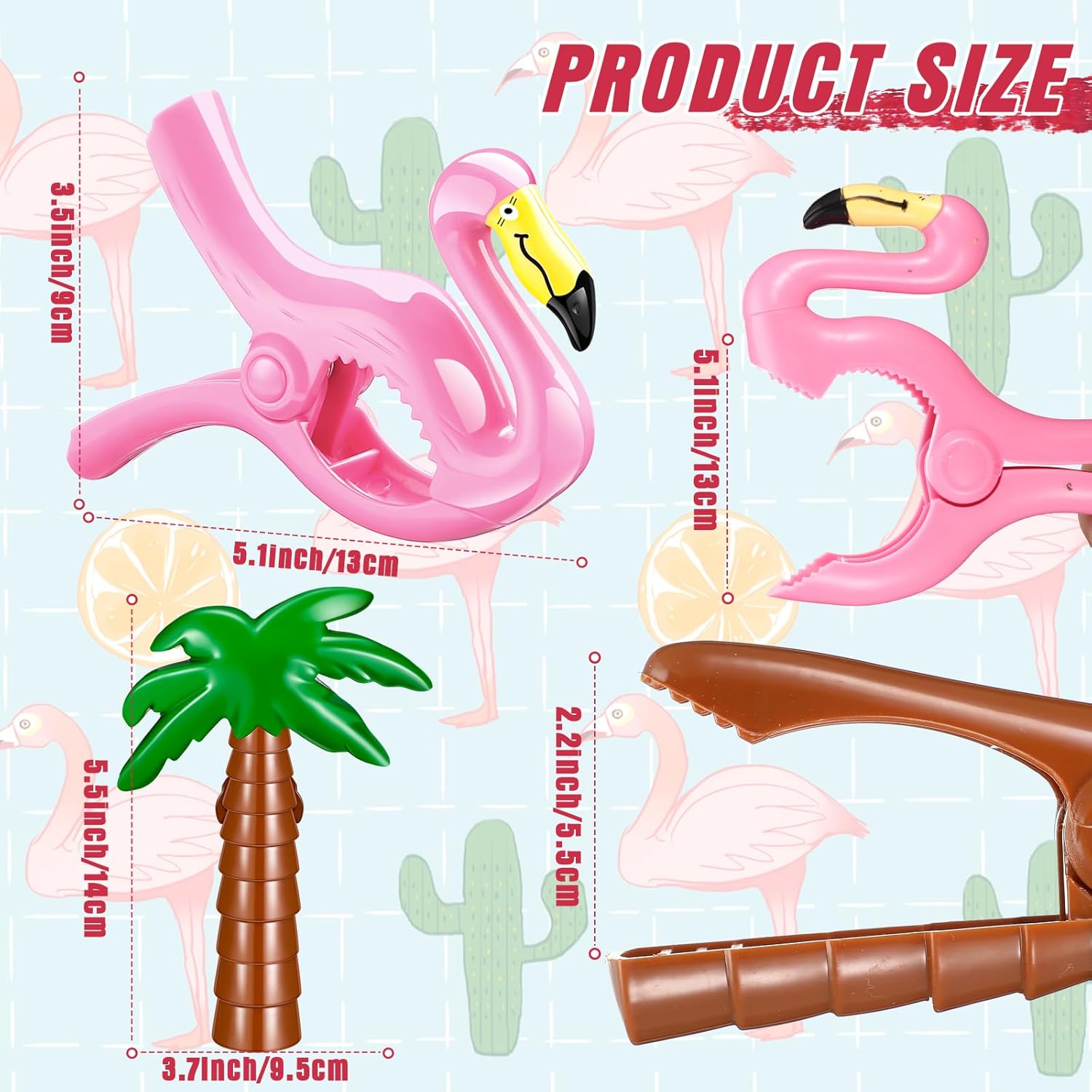 4 Pieces Beach Towel Clip Jumbo Size Chair Clips Towel Holder Clothes Pegs Christmas Stocking Clamp