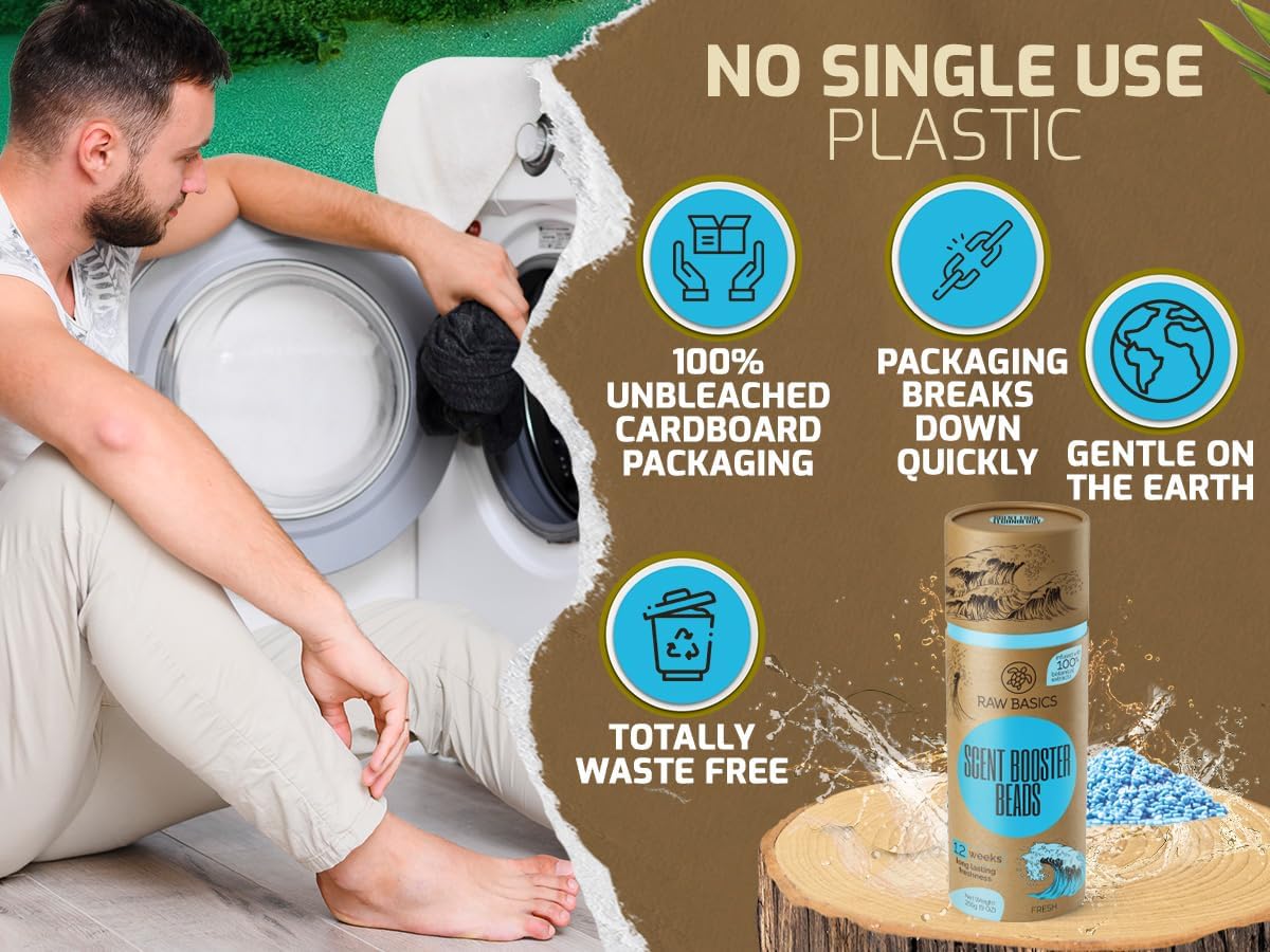 Scent Boosters for Washer, Fresh Aroma - Bulk Laundry Booster Beads and Fabric Smell Deodorizer