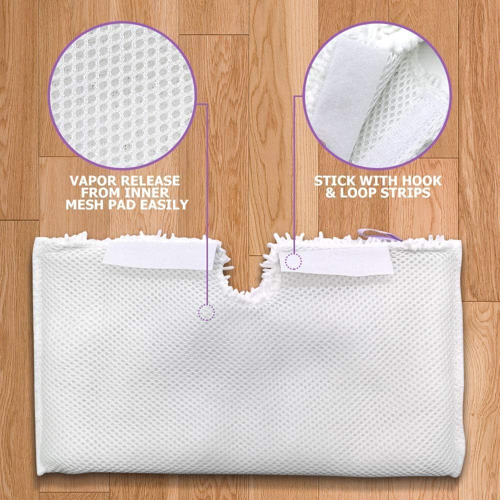 Replacement Steam Mop Pads for Shark Steam Mop Pads Compatible with S3500 Series S3501 S3601 S3550