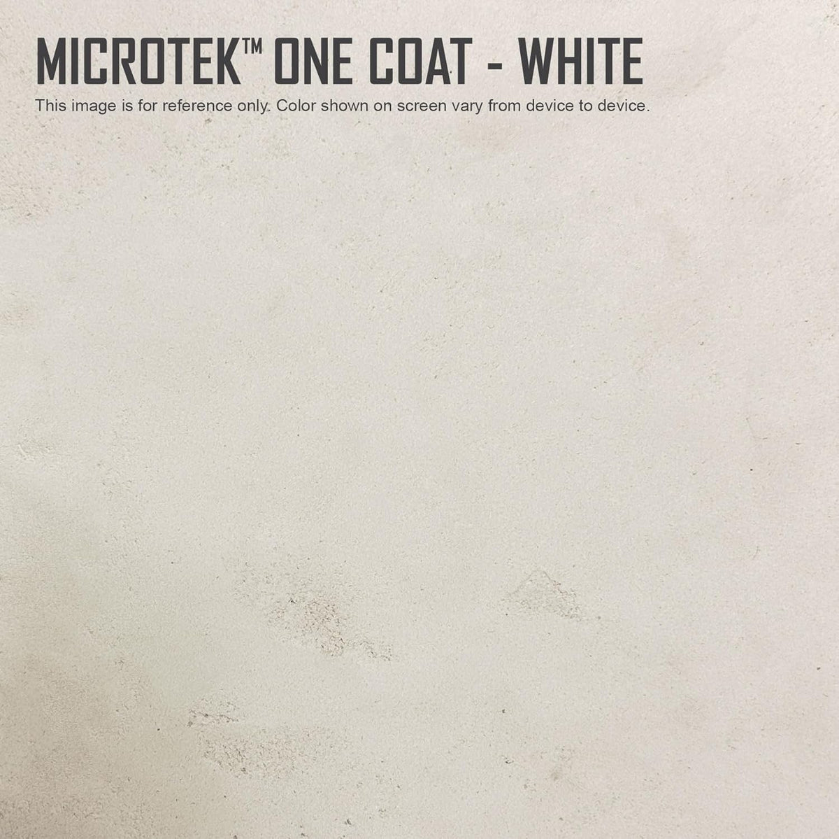 SureCrete MicroTek One Coat | White | 40 lb Bag | Microcement Overlay for Interior & Exterior
