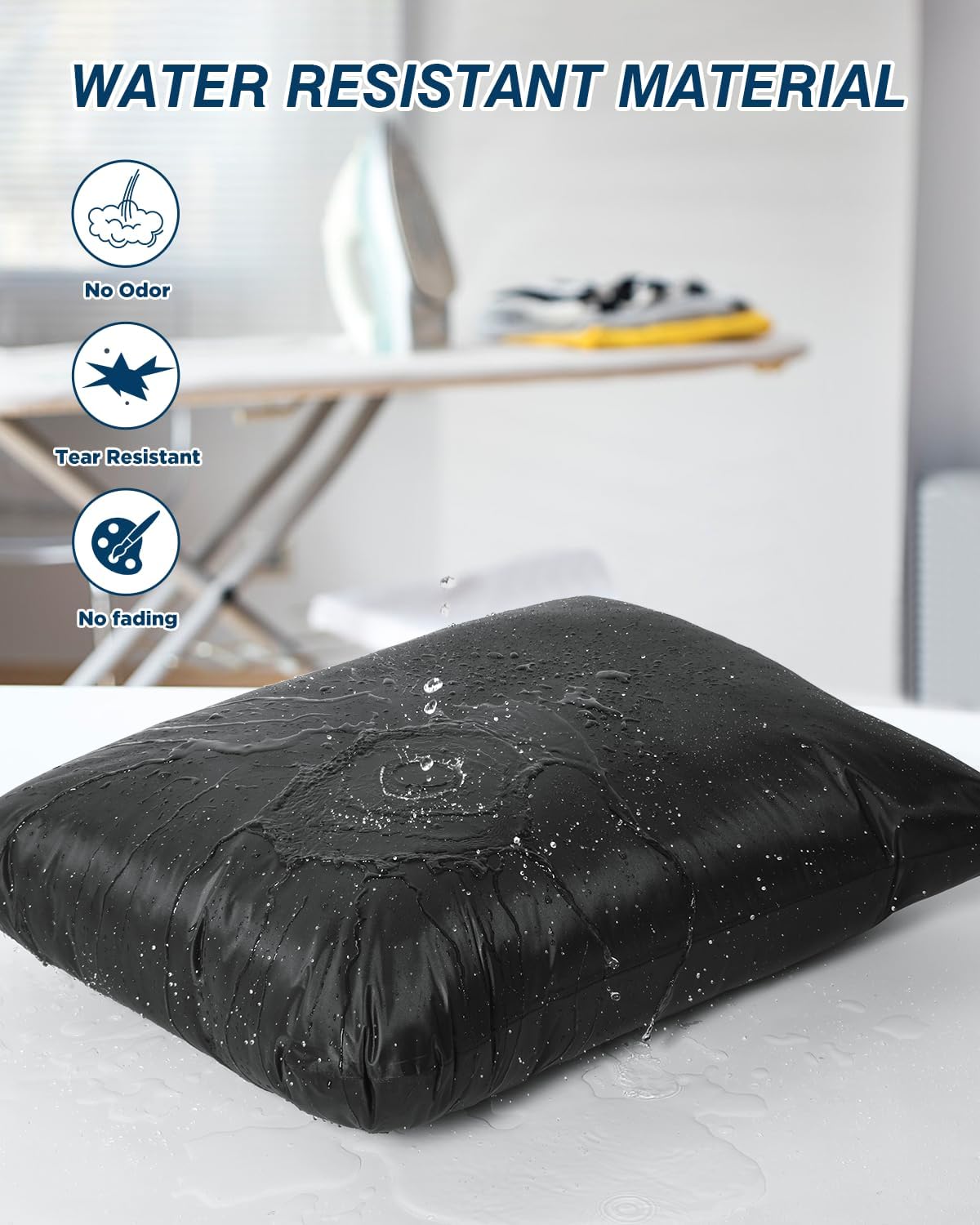 OTraki 2Pcs Large Laundry Bags 24x32 inch Wet Dry Bag Reusable Waterproof bag with Zipper Wet