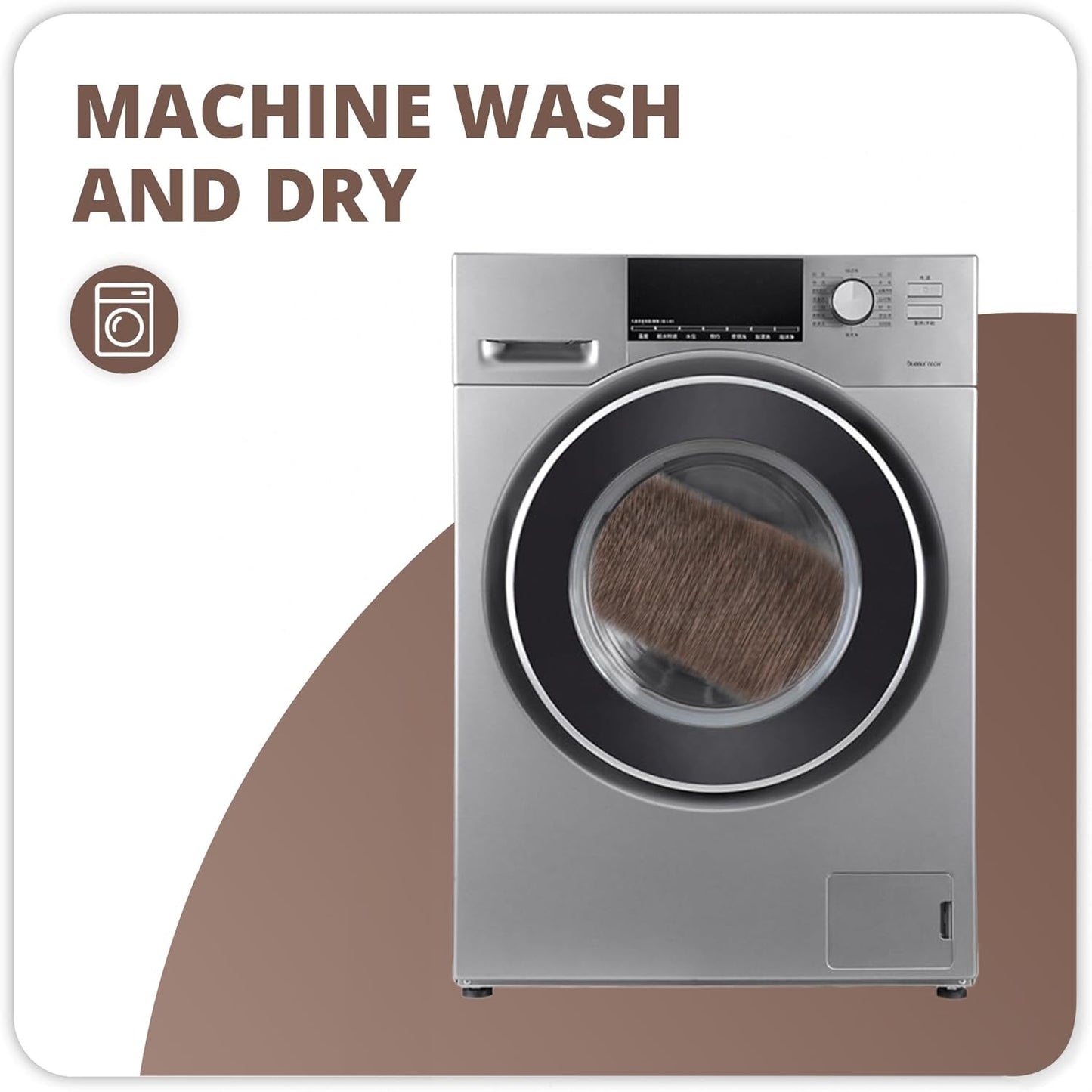 Bath Mat,Ultra Thin Bathroom Rugs,Rubber Bath Mats for Bathroom,No Slip Bath Rugs,Quick Dry,Machine
