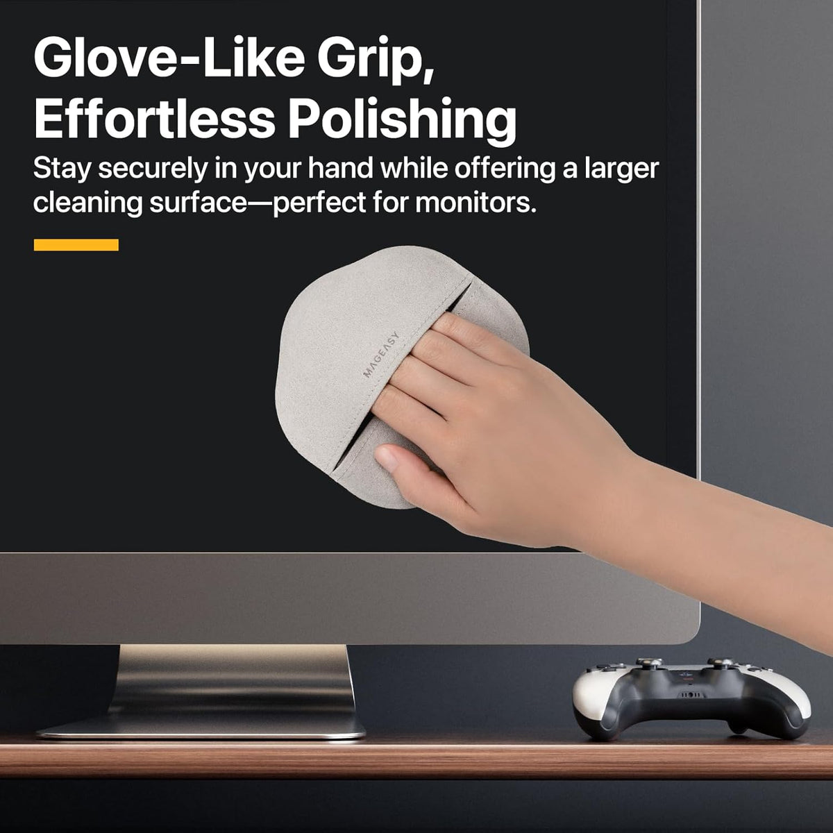 MAGEASY Microfiber Cleaning Cloth for Screens of Laptops, Notebooks, Tablets, TV, Monitors and
