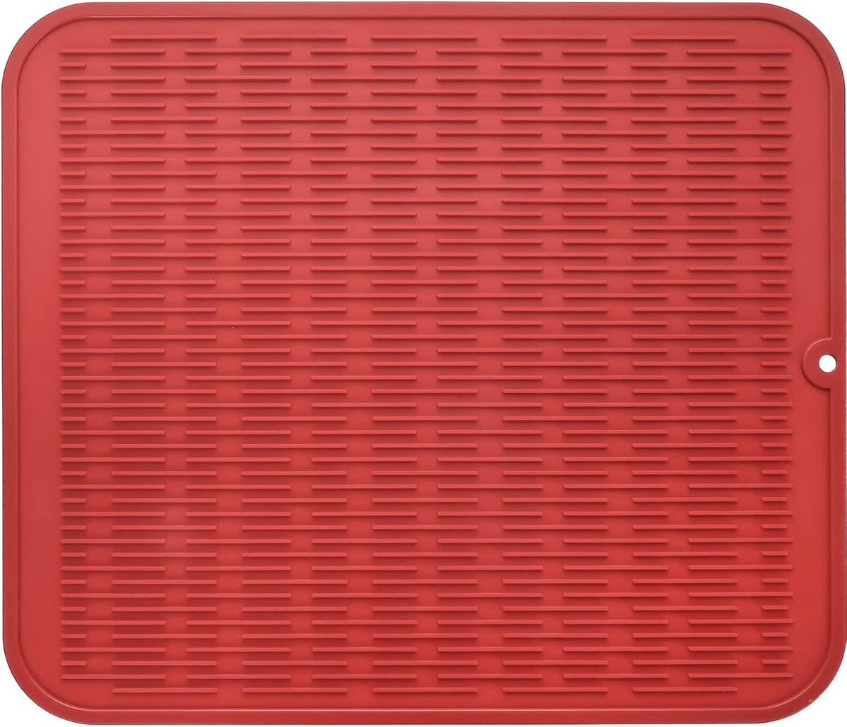 Silicone Dish Drying Mat for Multiple Usage,Easy clean,Eco-friendly,Heat-resistant Silicone Mat for