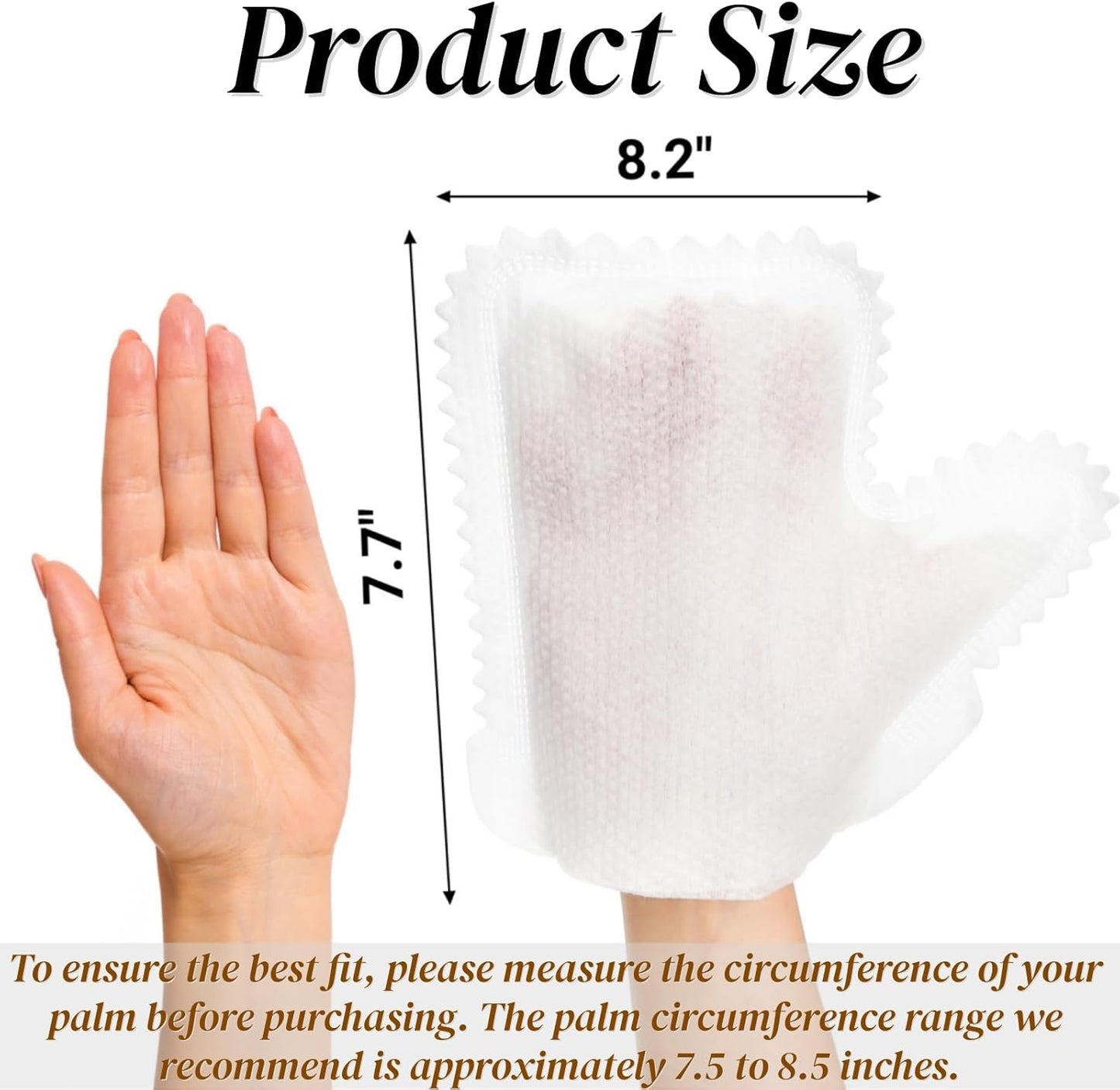 100 Pcs White Microfiber Dusting Gloves, Disposable Artisan Dust Cloth Remove Mitt, Dual-Sided Dust