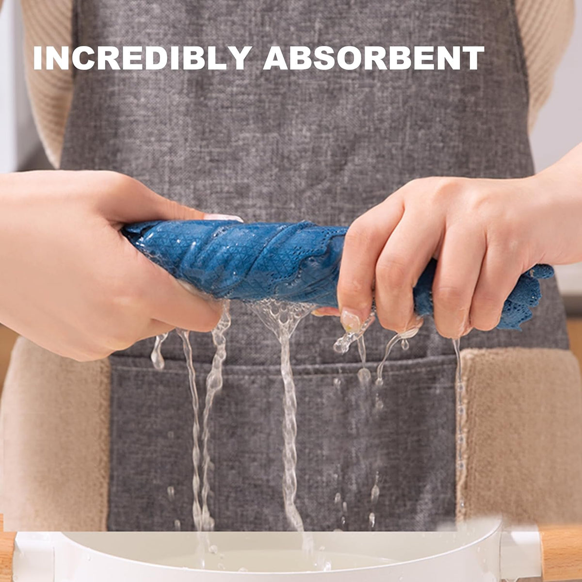 JOYMOOP Fish Scale Streak Free Magic Glass Window Cleaning Cloth, Microfiber Cleaning Cloth