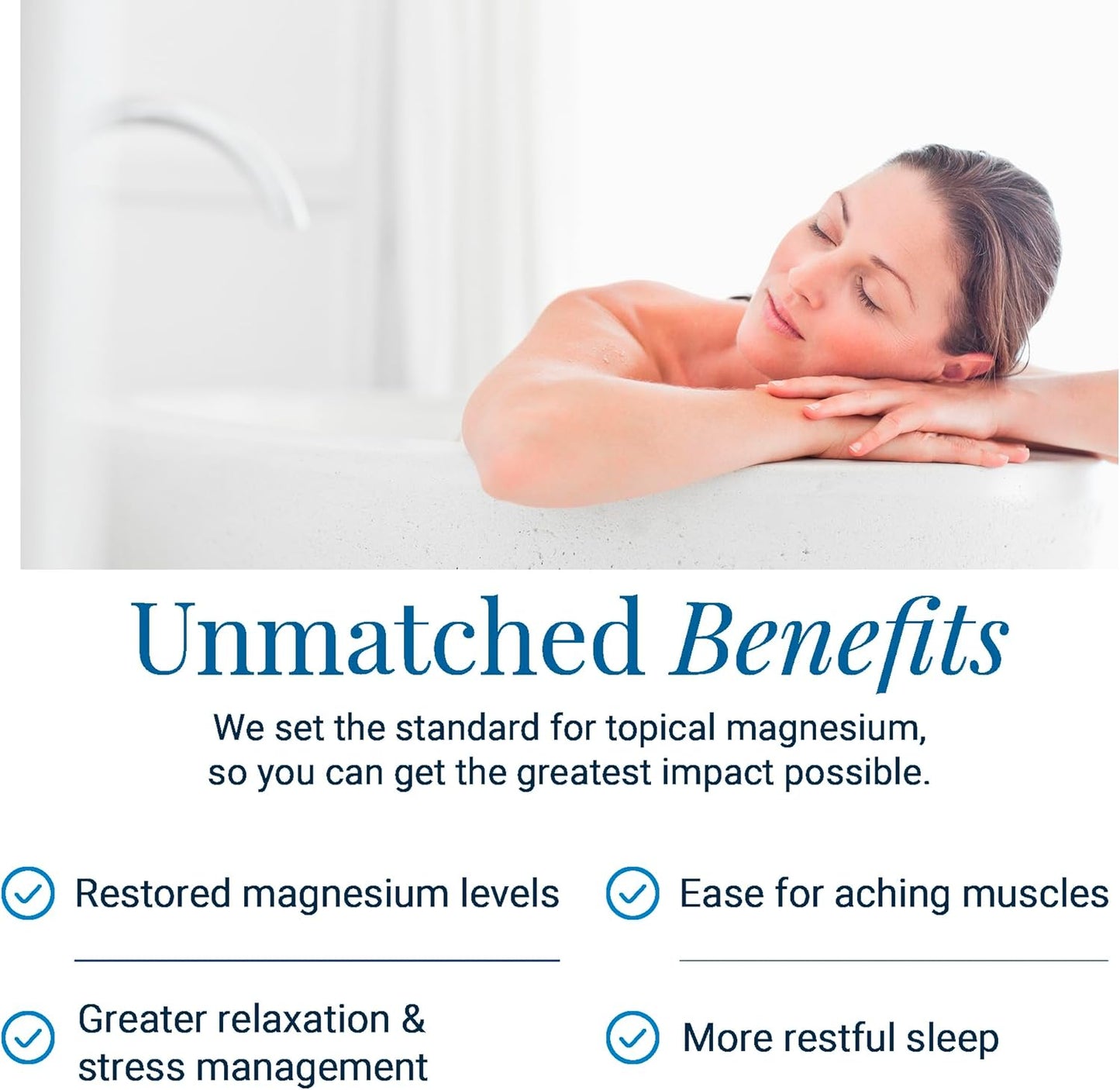 Ancient Minerals Magnesium Bath Flakes - Bathing Alternative to Epsom Salt - Soak in Natural Salts