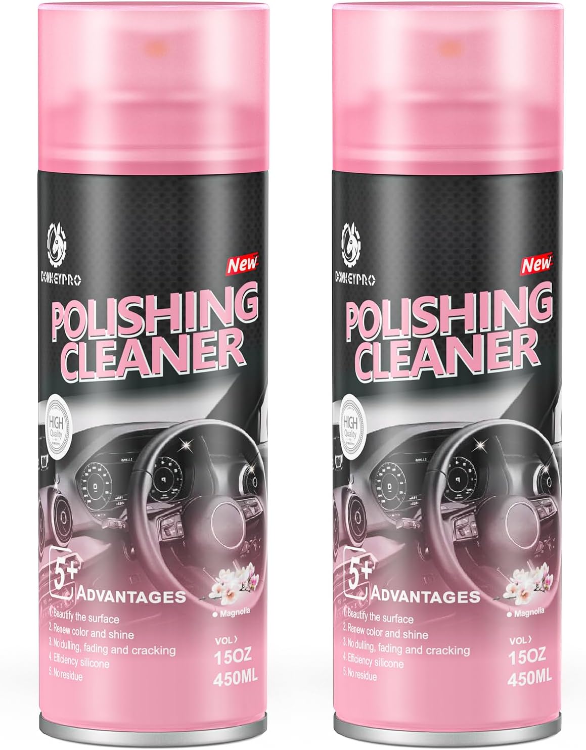 Car interior protectant Spray-Repels Dust & Staining,Restores & Protects Plastic, Vinyl, Leather