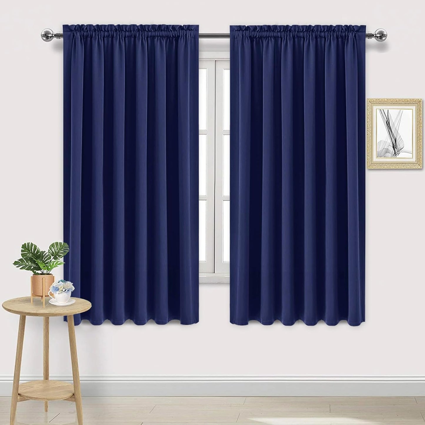 DWCN Blackout Curtains for Living Room Thermal Insulated, Energy Saving & Noise Reducing Bedroom