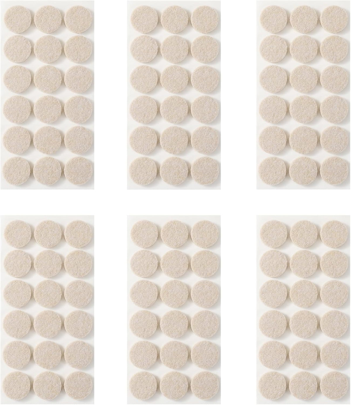 Furnigear Felt Furniture Pads for Hardwood Floors - Self Adhesive Chair Felt Pads, Floor Protector