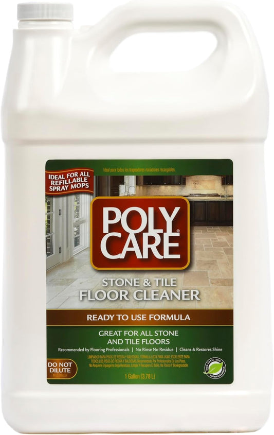 Stone & Tile Floor Cleaner Refill - 128 fl oz - Fresh- Refill for Spray Mops and Spray Bottles