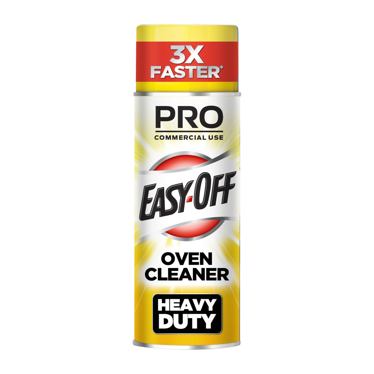 Easy-Off Professional Oven & Grill Cleaner, Removes Tough Burnt on Food and Grease, Lemon Scent, 24