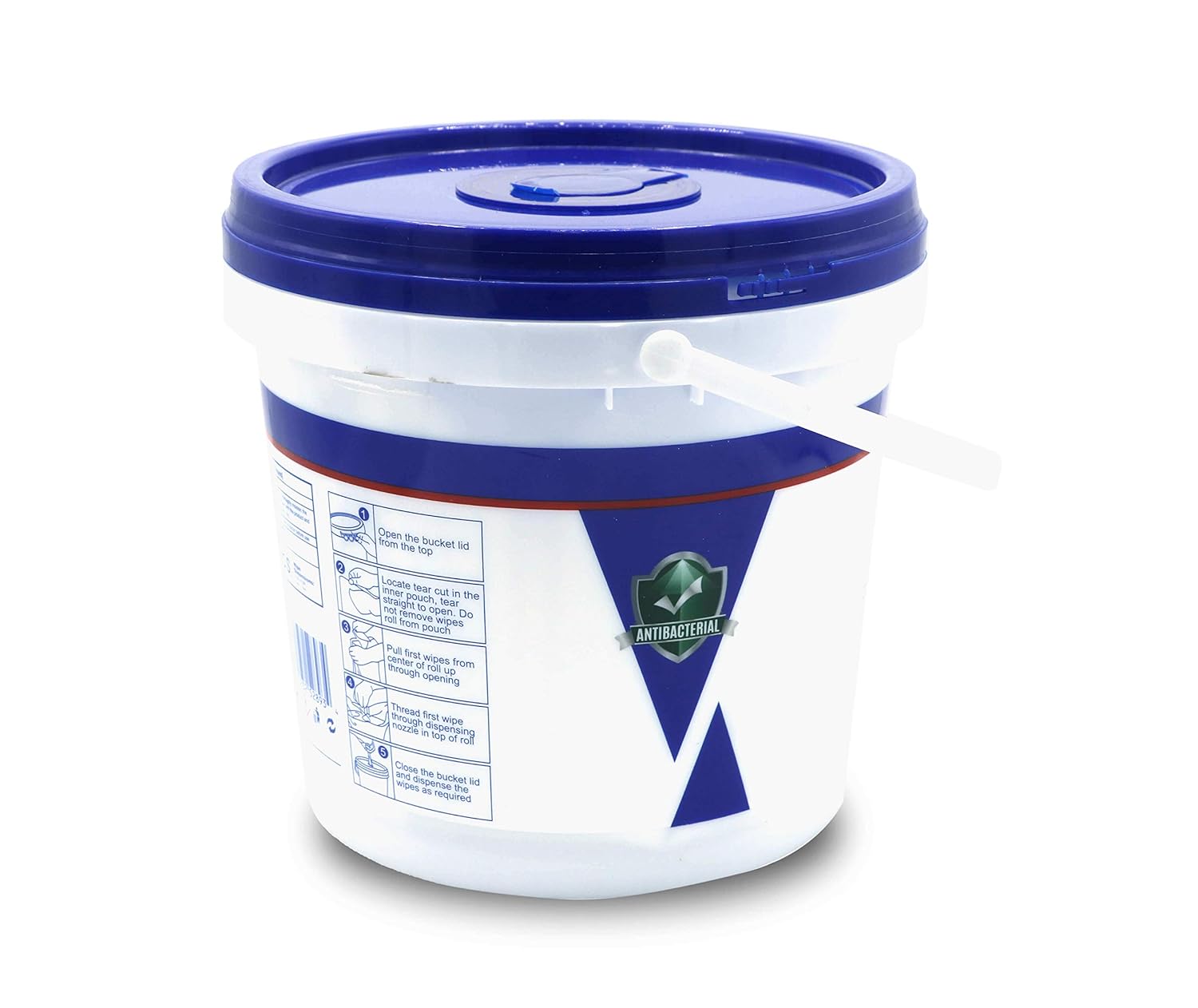 SIPA Hand Sanitizing Wipes 500 WIPES/BUCKET will Refills (2 BUCKETS 6 REFILLS)