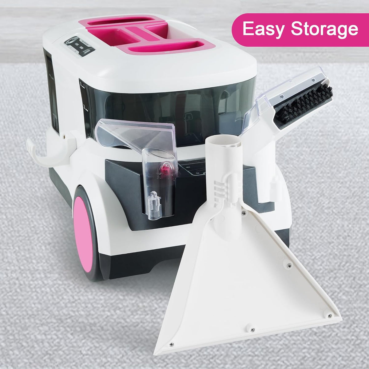 WECLEAN Carpet Cleaner Machine and Stain Remover for Deep Cleaning Upholstery for Carpets Rugs and
