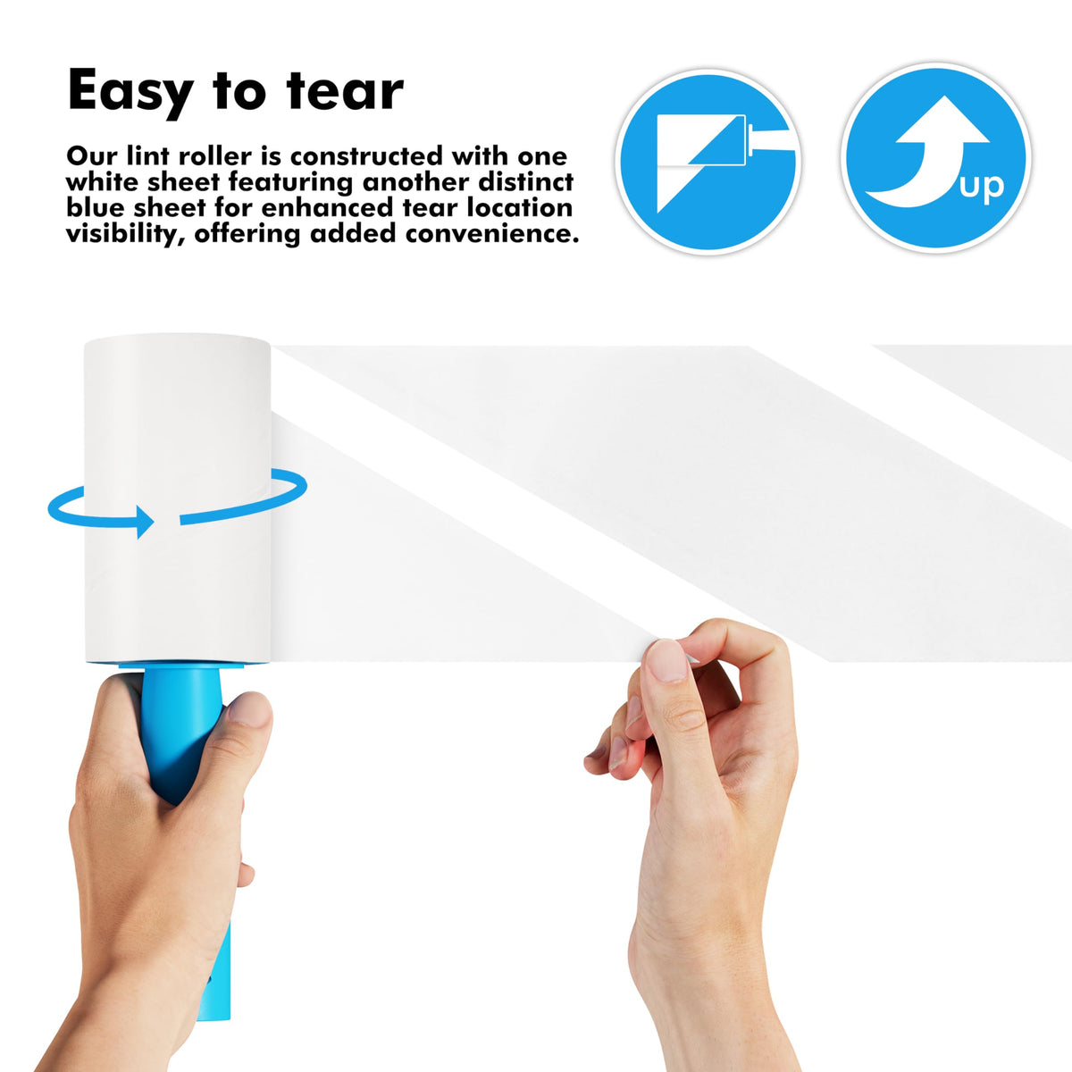 Extra Sticky Lint Roller Refills Only, Mega Value Set 999 Sheets for Pet Hair Removal, Dog and Cat